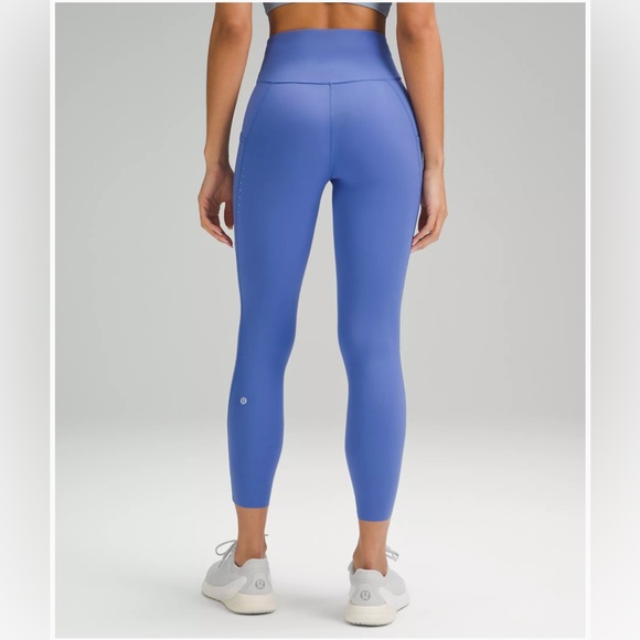 Lululemon Fast and Free High-Rise Crop 23” Pockets - Picture 2 of 15